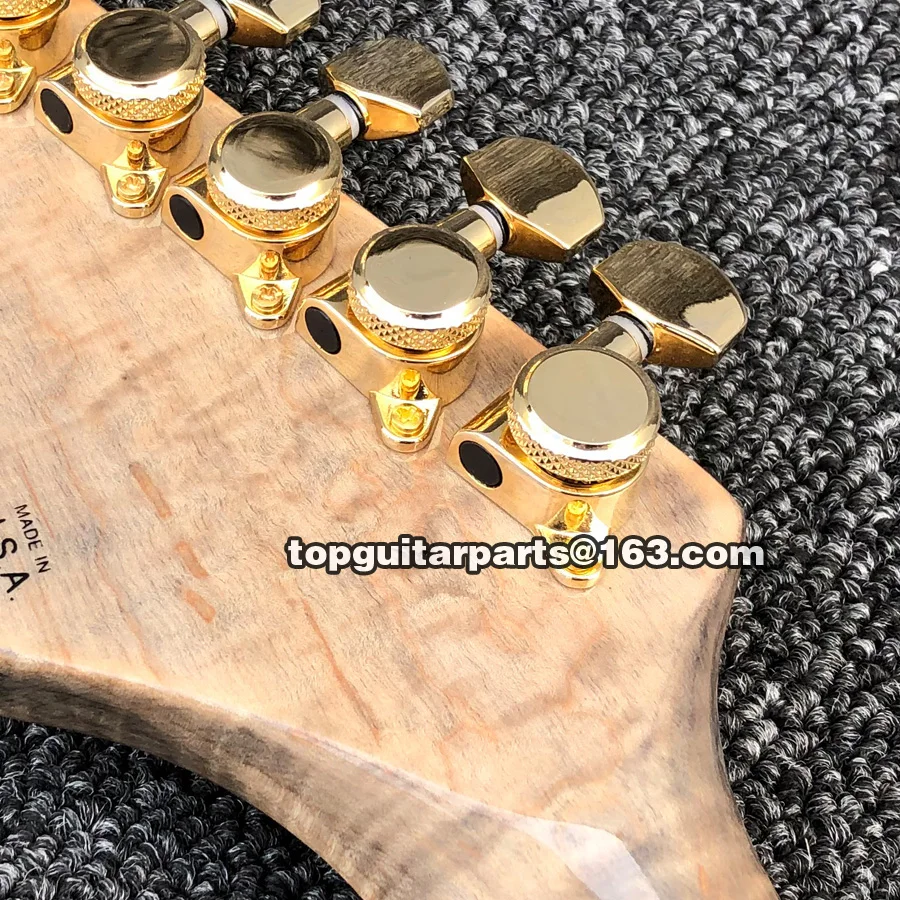 Shr Morden Pro Elextric гитара sunburst стеганый клен Пламя шеи Топ музыкальный инструмент