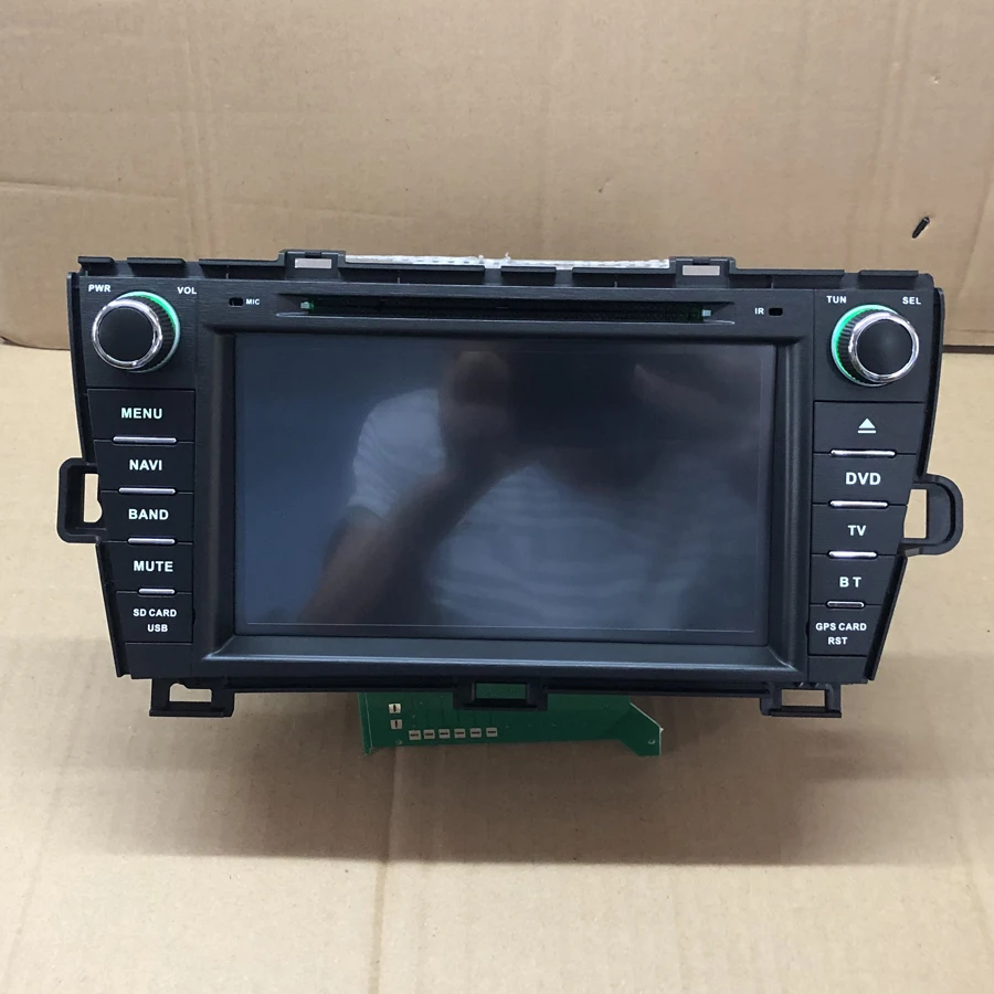 BYNCG 8inch 2Din Car DVD Player FOR TOYOTA prius 2009 2012 GPS Navigation in Dash PC Stereo TV gps Radio BT SD USB|Автомагнитолы| |