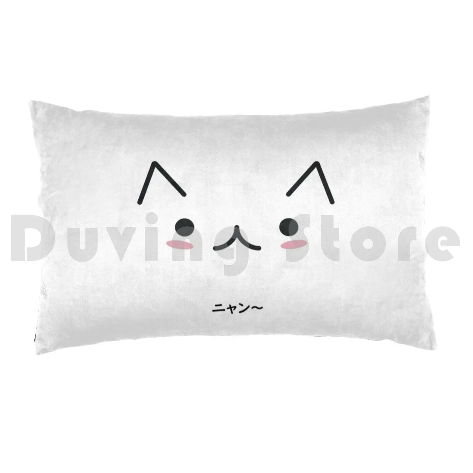 Яйцо лицо кошки подушка искусственное яйцо значок логотипа милый простой