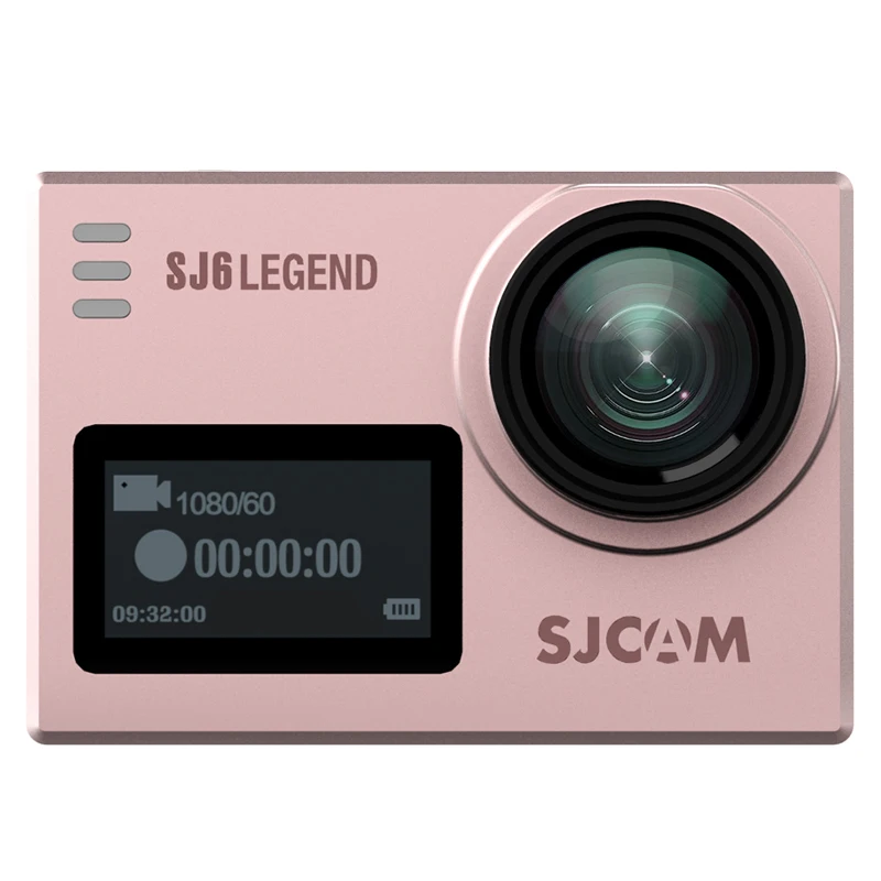 SJCAM SJ6 Legend 4K 24fps Ultra HD Notavek 96660 Водонепроницаемая экшн-Камера 2," с сенсорным экраном и дистанционным управлением wifi RAW Sports DV - Цвет: SJ6 Legend Rose Gold