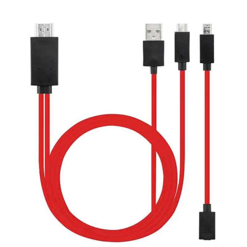 Micro USB MHL к HDMI 1080P HD ТВ кабель адаптер 5Pin и 11Pin для Android Samsung смартфон планшет