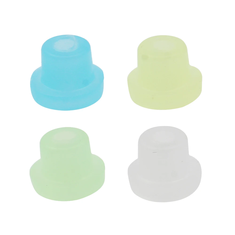 200 шт. разноцветные новые резиновые втулки для татуировок разных цветов набор