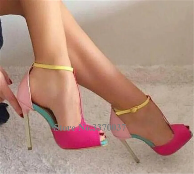 Новейшие модные женские брендовые дизайнерские туфли с открытым носком из