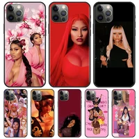 nicki minaj singer sexy phone case for apple iphone 11 7 xr 12 pro max x 6 6s 8 plus 11pro 12 mini xs 5 5s se soft back cover