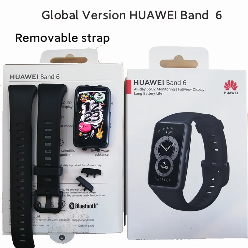 【CODE:PUMPKIN200 2000-200₽】 В наличии Смарт-браслет Huawei Band 6 кислород в крови 1 47-дюймовый