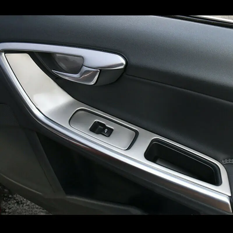 CNORICARC 7 шт. нержавеющая сталь дверь стеклоподъемник панель декоративная наклейка