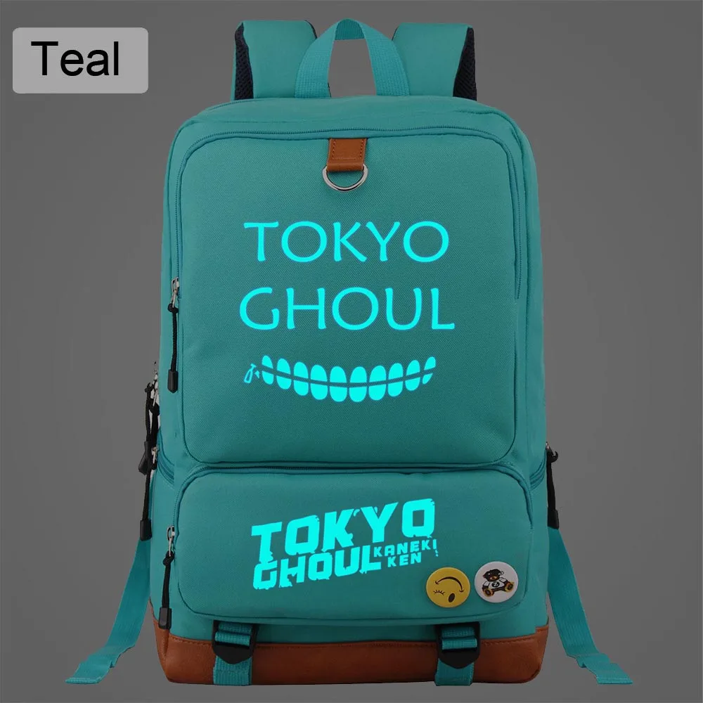 Новый светящийся Токийский Гуль для мальчиков и девочек школьные сумки книг