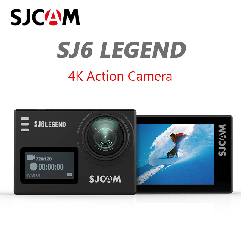 

SJCAM SJ6 Legend Action Camera Sports DV Wifi Notavek 96660 4K 24fps Ultra HD Waterproof 2.0 Inch Touch Screen Original SJCam