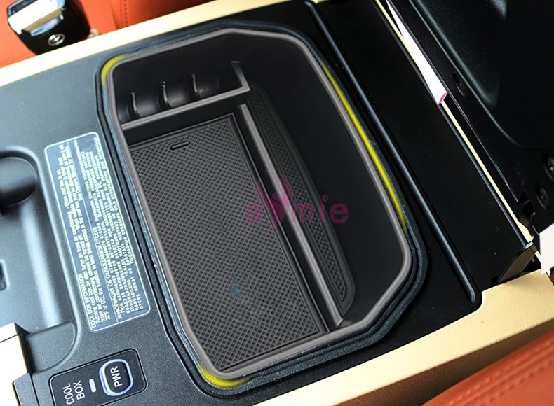 Утолщенная внутренняя консоль контейнер для хранения с центральным