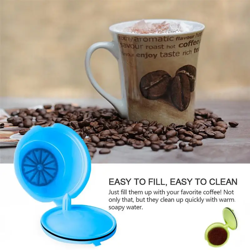 Многоразовый кофейный фильтр многоразового использования 3 шт./6 шт. многоразовые