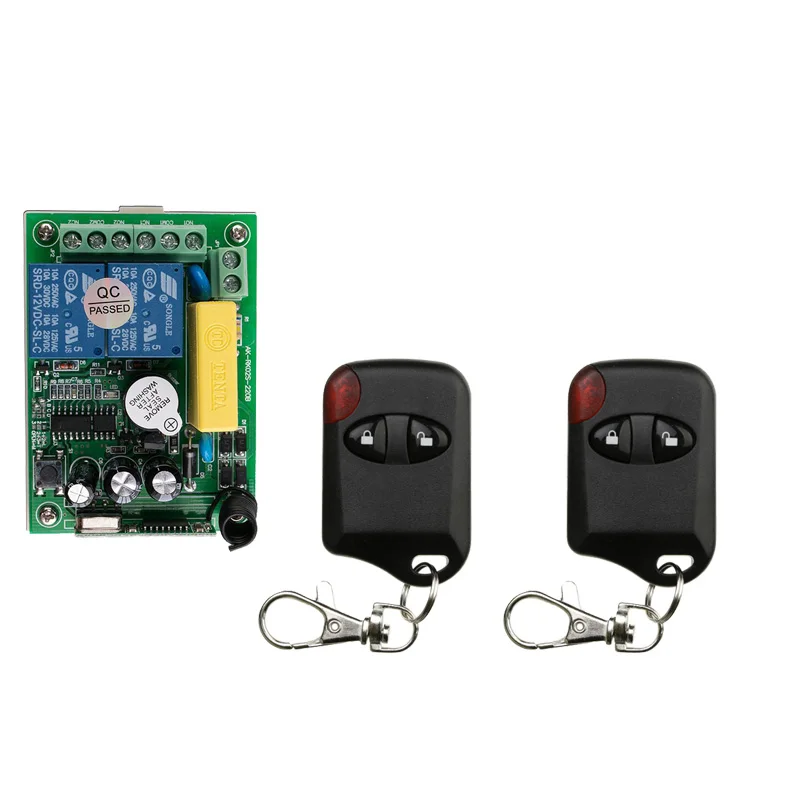 AC 220V 2 CH 2CH RF беспроводной переключатель системы дистанционного управления