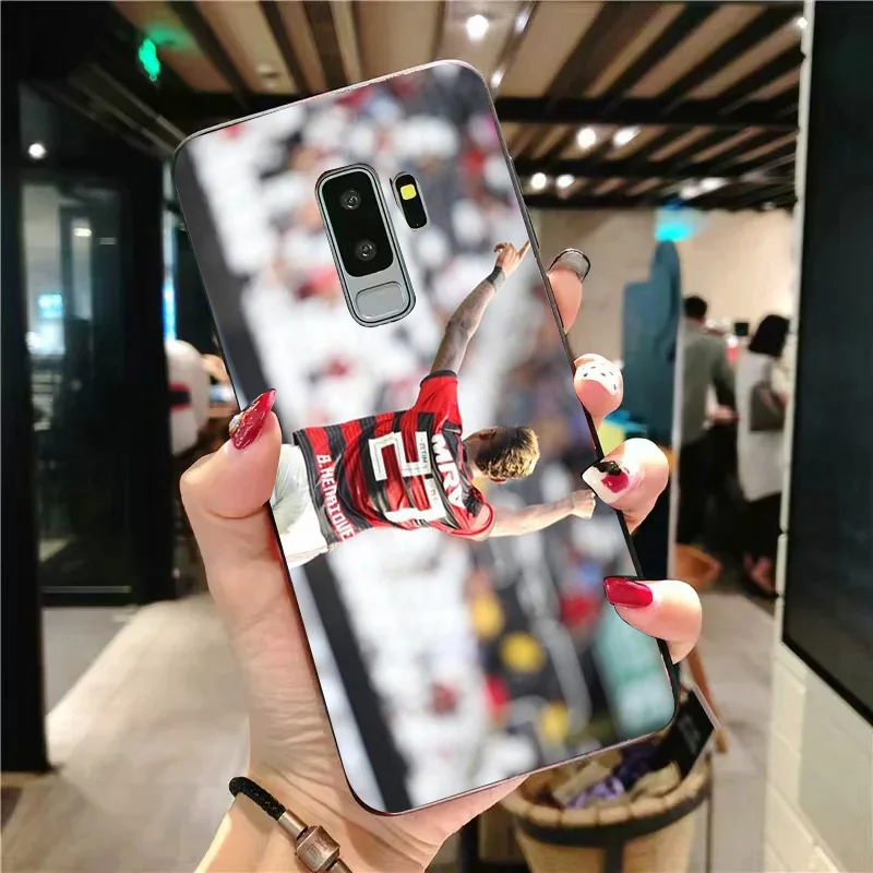 Чехол для телефона Flamengo RJ FC Samsung S6 S7 Edge S8 S9 S10E Note8 Note 9 10 A9 C10 J7 Max DIY чехол мягкого ТПУ
