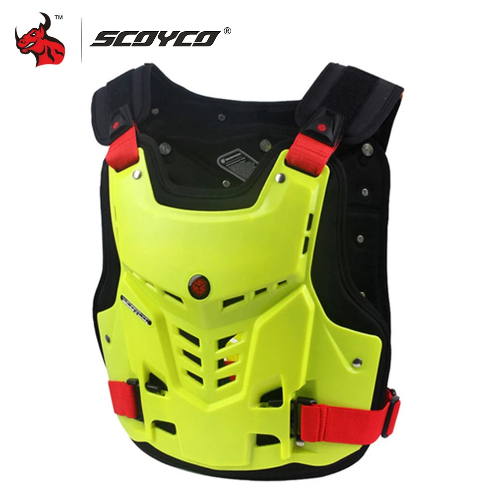 Мотоциклетная куртка SCOYCO жилет для защиты мотоцикла нагрудная защита мотокросса