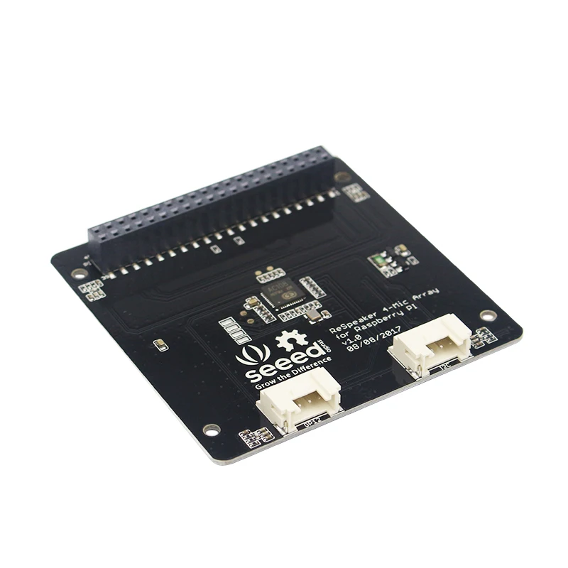 Raspberry Pi 4 Model B Mic Array для микрофонов AI Voice Плата расширения 4-микрофона RPI161 - купить по