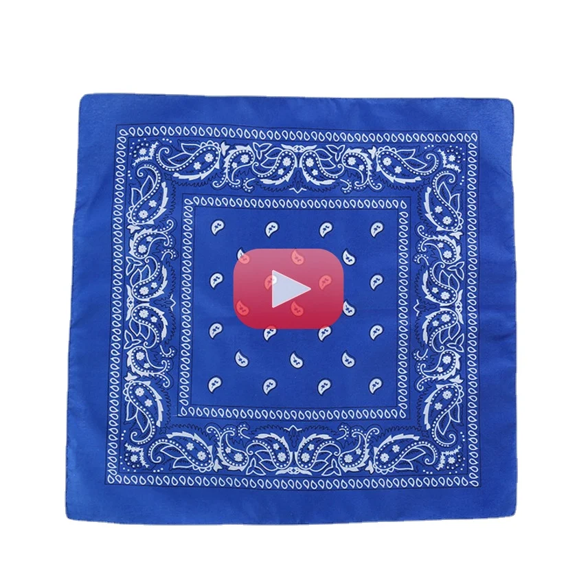 

Bohemian Print Headbands Unisex Bandana Head Scarf Turban Headwraps for Girls Women Designer Headwear Head Wrap Men Square Scarf