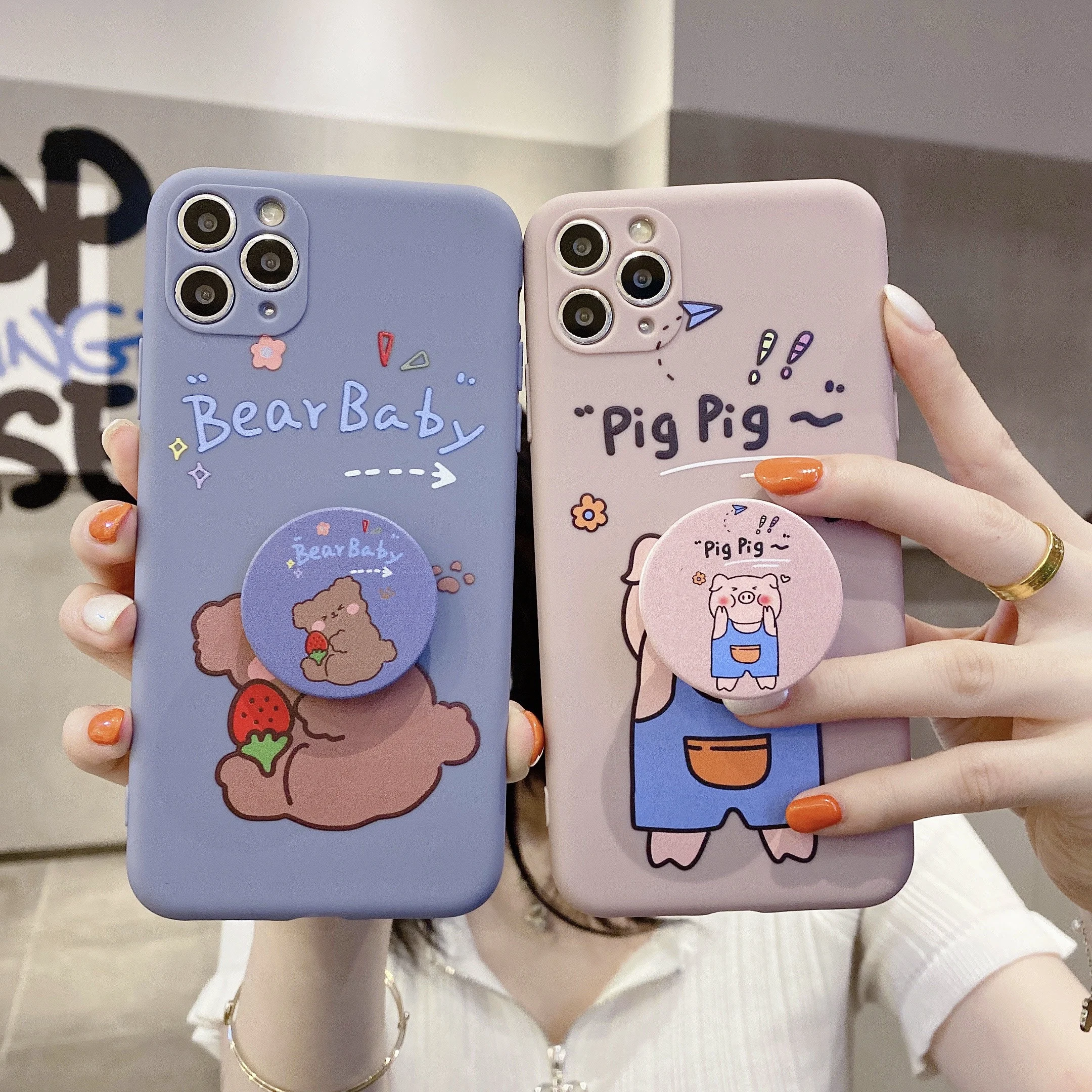

Cartoon cute style is suitable for iphone11ProMax mobile phone case 7 / 8plus x xsmax xr protective cover