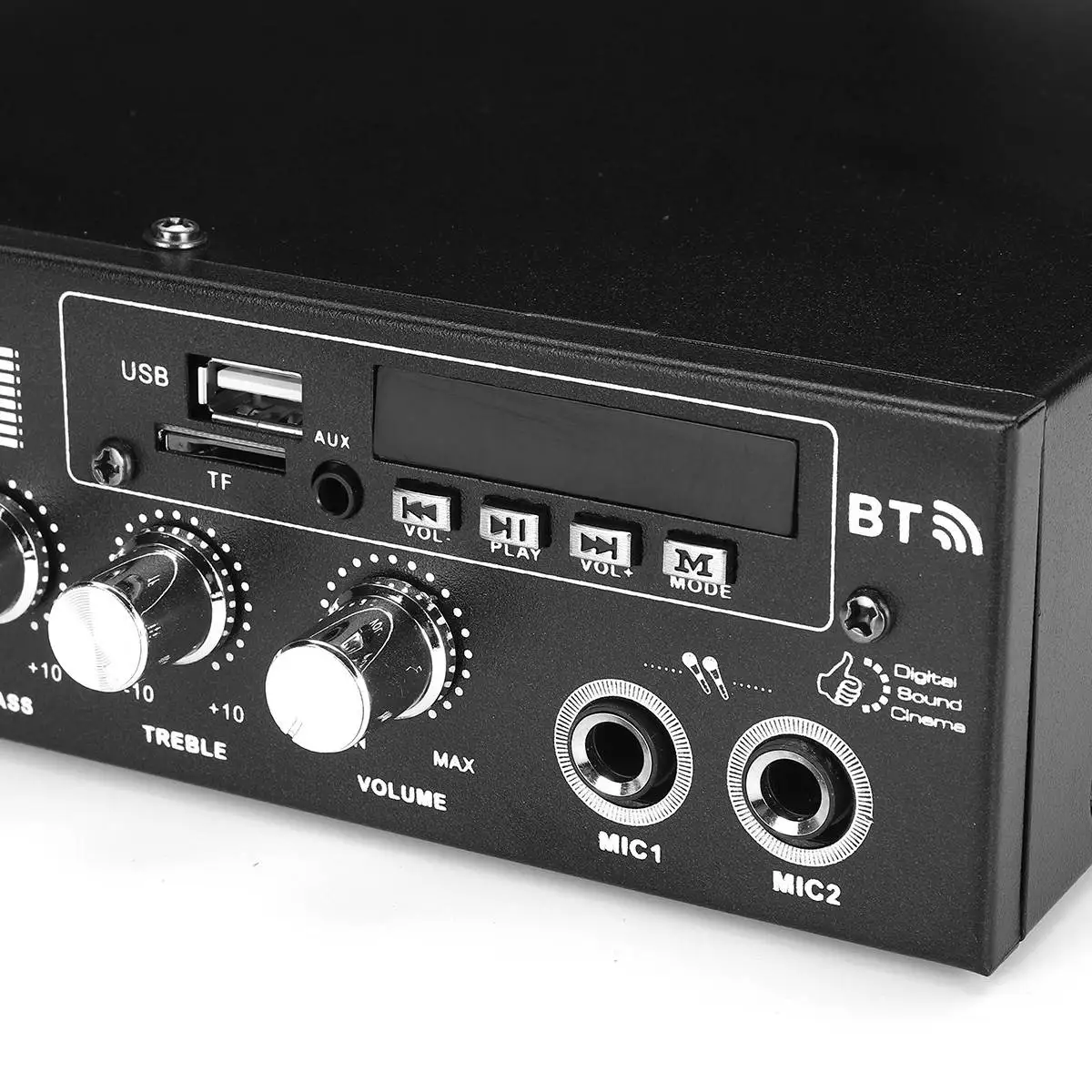 

1000W Car Amplificador HIFI Audio Power Amplifier 12/220V Home Theater Amplifier Audio Support FM Remote Control bluetooth