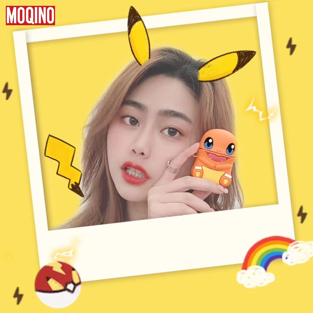 Силиконовый чехол Charizard для Airpods Air Pods, защитный чехол, защита от потери, аксессуары Fundas