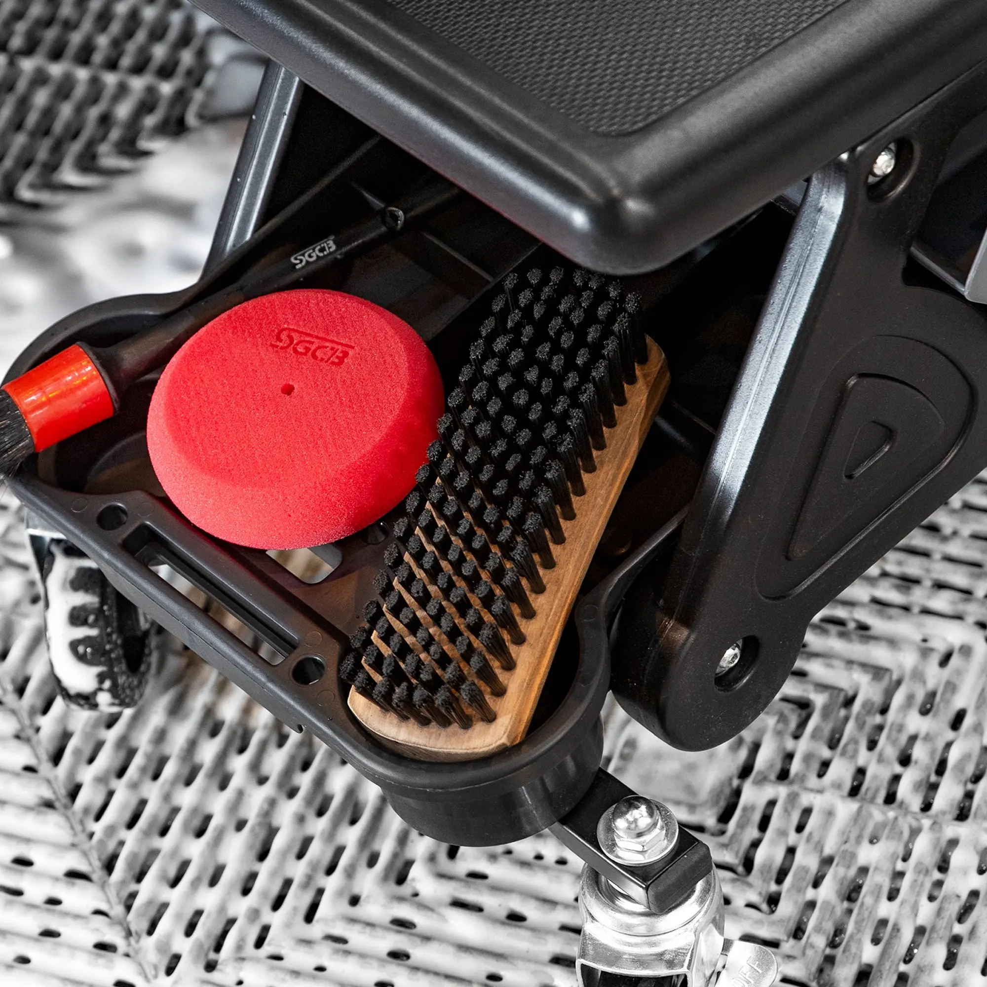 Роликовый табурет для хранения SGCB Pro тяжелые роликовые механические сиденья с