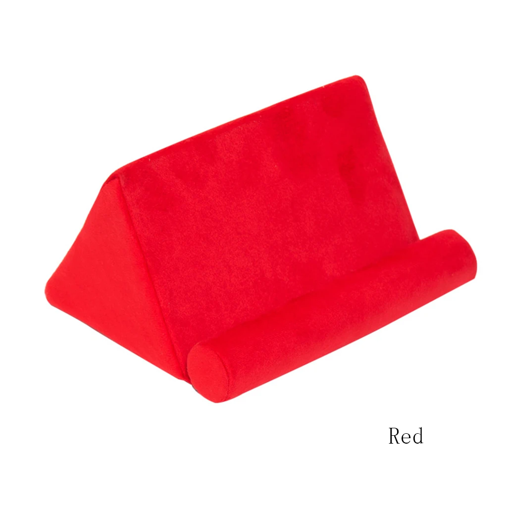 Замшевый держатель для Планшета Телефона портативный треугольник Подставка