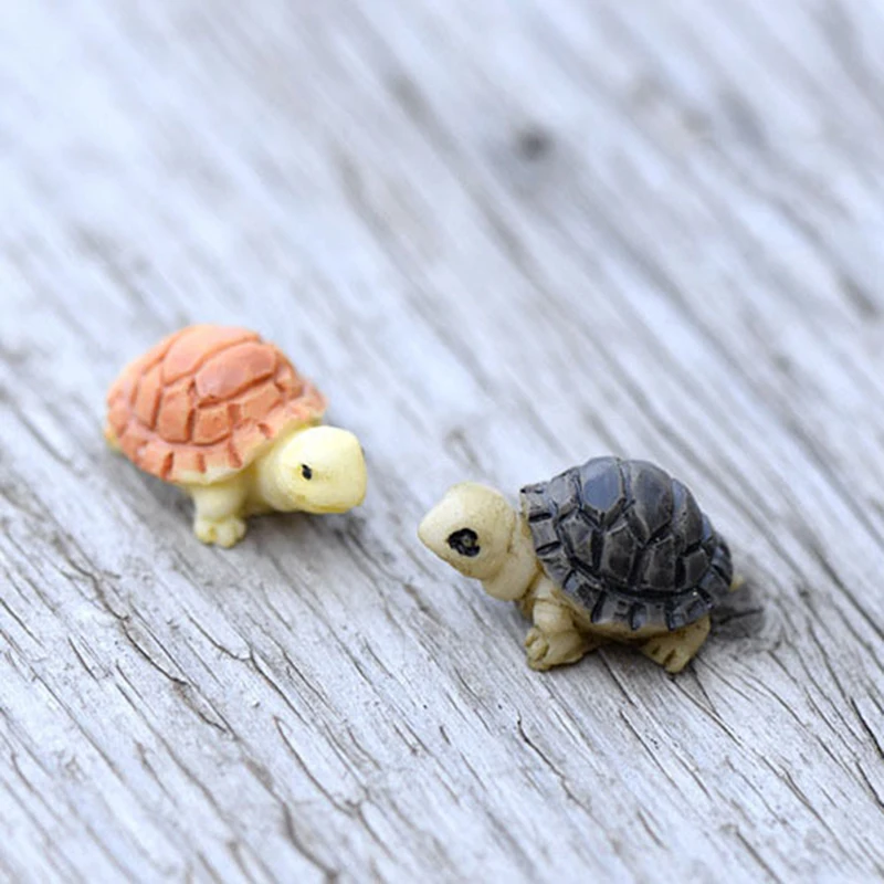 

Tortoise Garden Ornament Miniature Plant Pots Fairy Micro Miniatures Foam Fairy Garden Supplies Mini