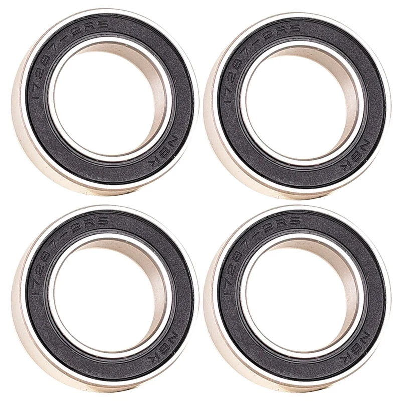 

4X Bicycle Hub Bearing Palin NBK 17287-2RS For KOOZER XM490 XM460 BM440 Hub Fastace