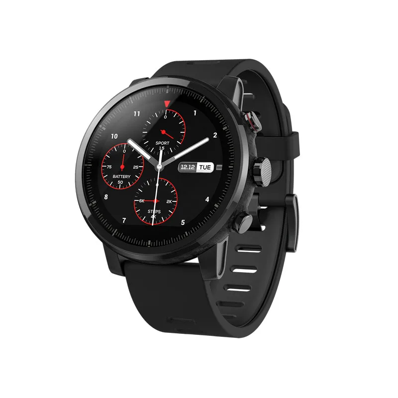Huami AMAZFIT 2 gps работает Смарт часы Bluetooth 4 0 Спорт монитор сердечного ритма CE