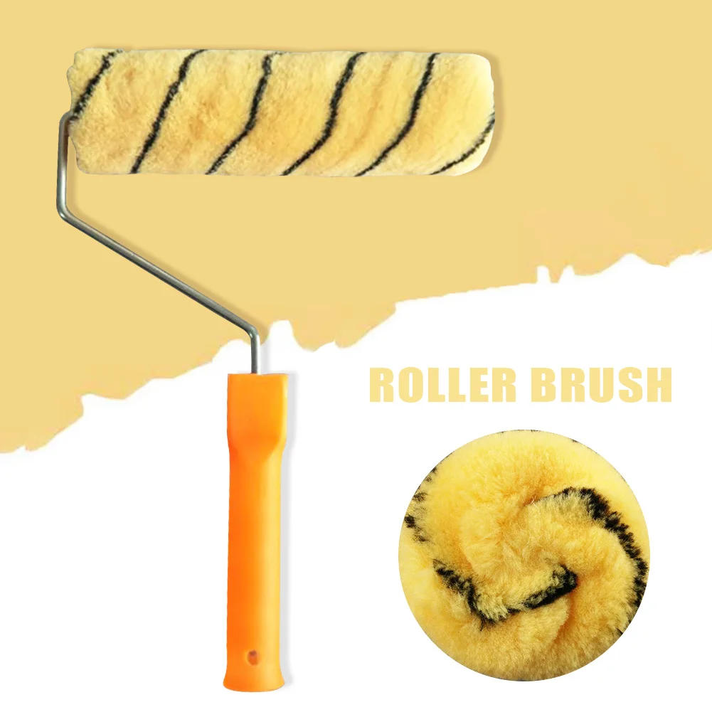 

Roller Brush Wall Texture DIY House Decoration Paint Tool Runner Long Handle