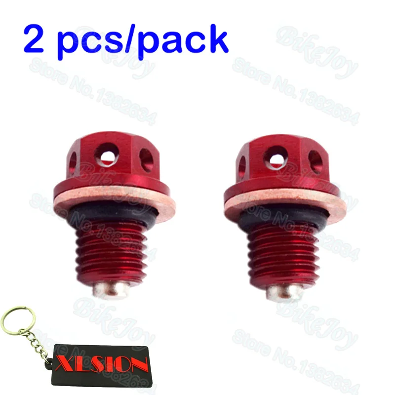 Магнитная пробка для слива масла болт гайка винтовая шайба подходит питбайка