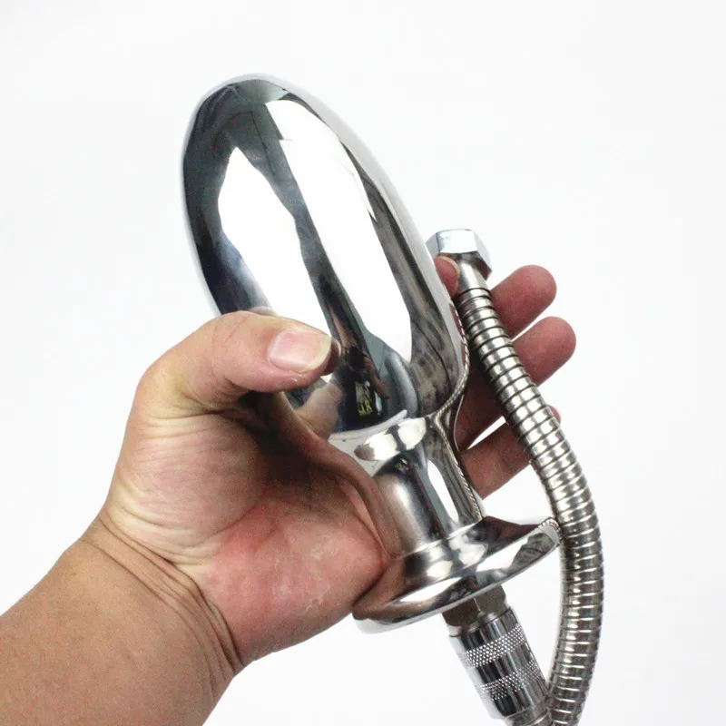 Анальная секс игрушка климатор из нержавеющей стали пробка очиститель кишечника