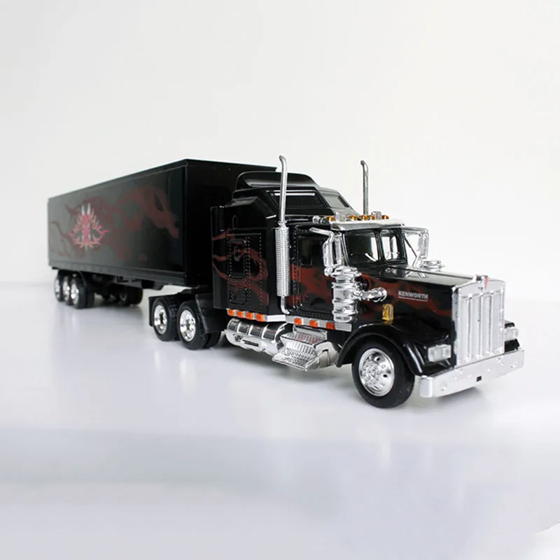 1/43 масштаб классический американский KENWORTH W900 грузовой автомобиль контейнер