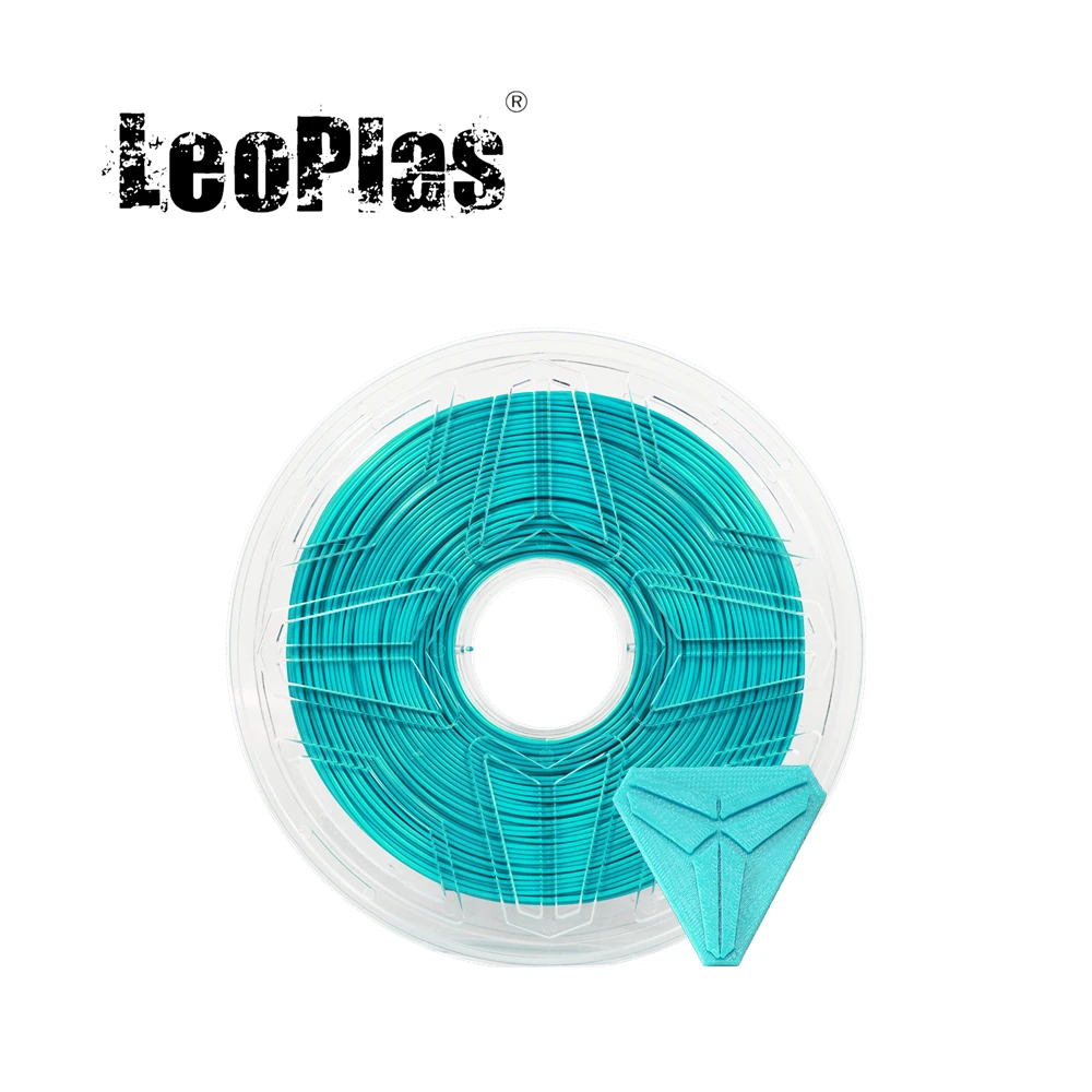 

LeoPlas 1kg 1.75mm Turquoise PLA Filament For FDM 3D Printer Pen Consumables Printing Supplies Plastic Material