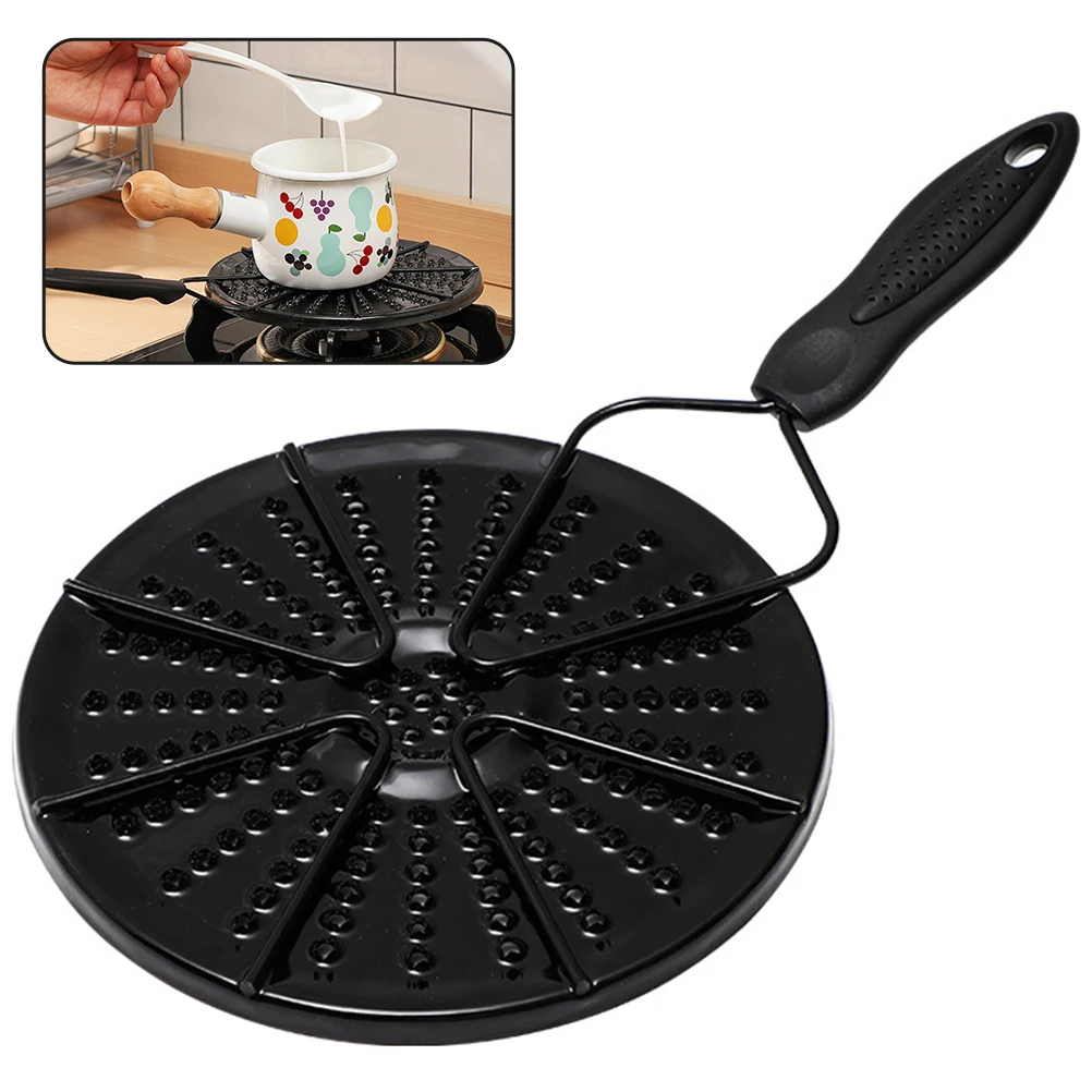 Home Kitchen Heat Diffuser Distributer Gas Stove Top Stovetop Heat Diffuser Plate Reducer Flame Guard Simmer Plate Flame Guard