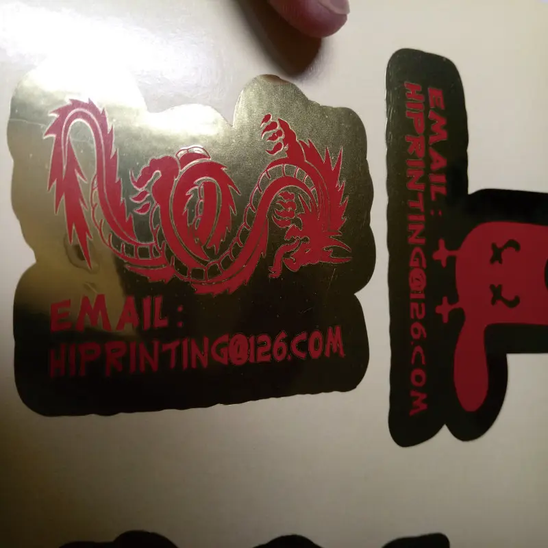 2x2 дюйма белая виниловая наклейка печать на заказ/kiss cut sticker