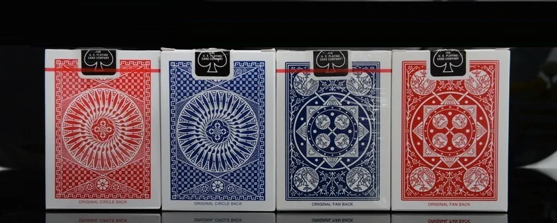 Tally Ho No.9 палубный веер/круглая спина игральные карты USPCC Коллекционная покерная