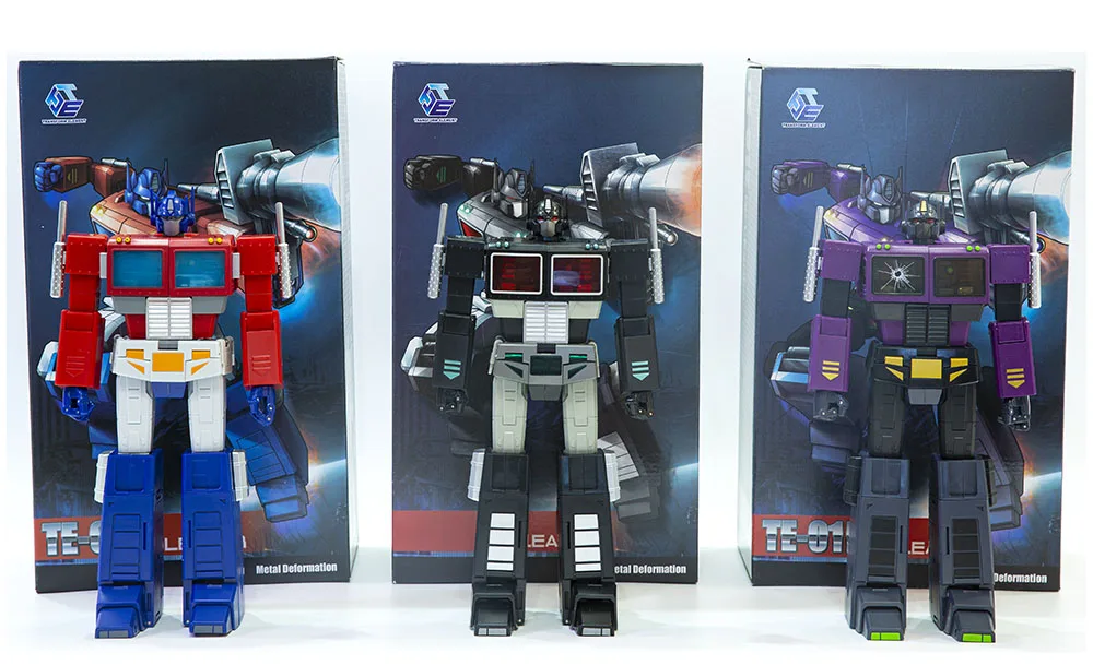 New Transformation Toys Transform Element TE-01 OP Red Black TE-01B Purple TE-01E Action Figure toy in stock |