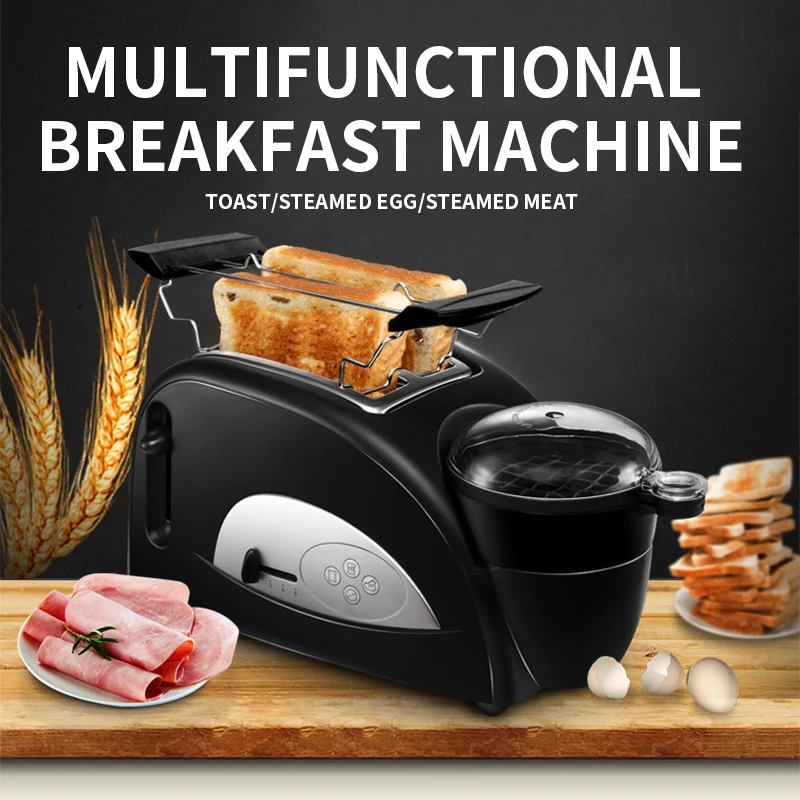 

XB-8002 household bread machine 1200W automatic bread machine breakfast machine toaster multi-function breakfast machine 220V