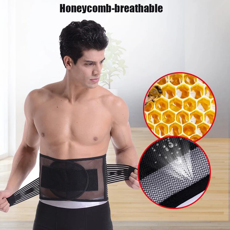 Спортивный пояс с защитой талии облегающий живот для похудения вентиляция пот