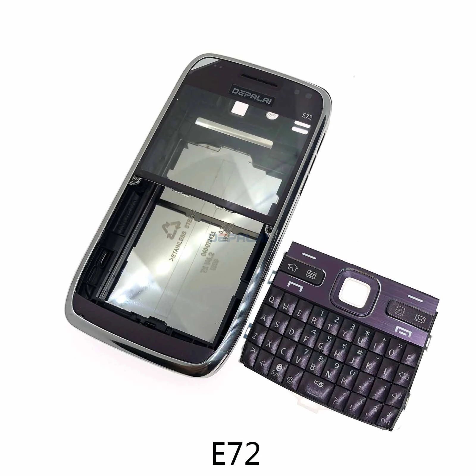 For Nokia E5 X2-00 X2-01 E63 E71 E72 Housing Front Faceplate Frame Cover Case Back cover battery door Keypad | Мобильные телефоны и