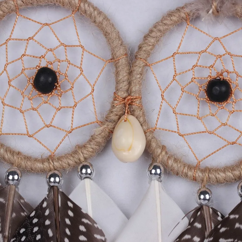 Подвеска Ловец снов в виде совы | Дом и сад