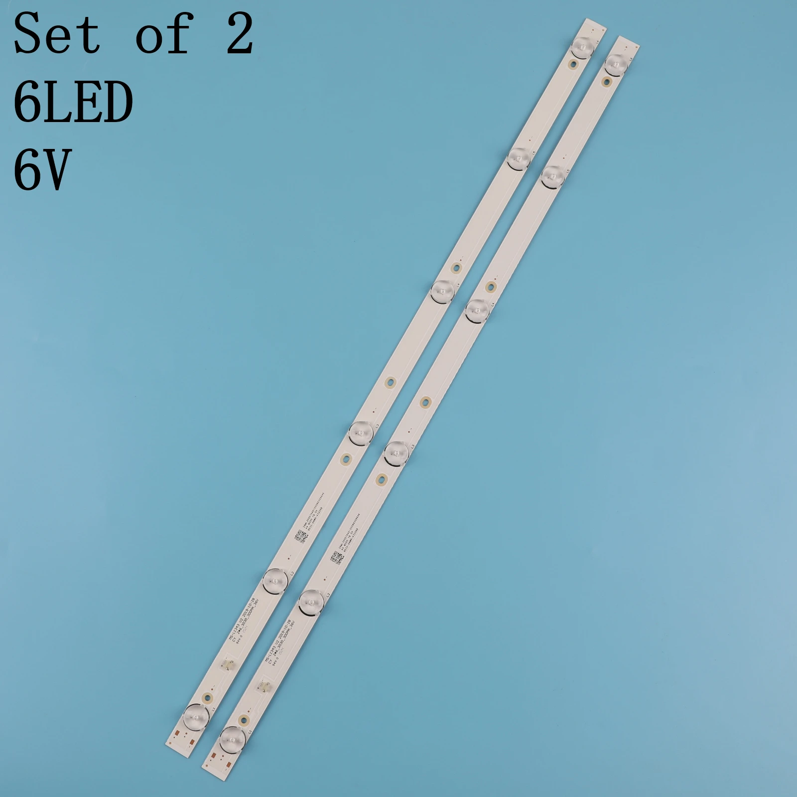 

TV's LED Backlight Strips For Dexp H32B7100K 32" LED TV Bars MS-L1343 V2 CY 2*6_3030_300MA_36V Bands Rulers JL.D32061330-081AS-M