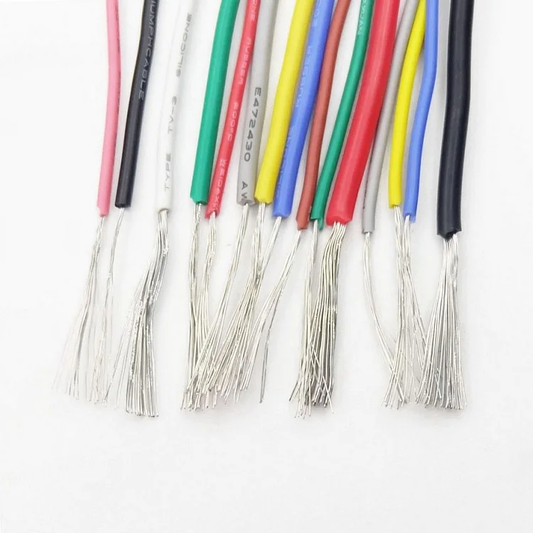 Силиконовый резиновый провод 1 м 20AWG электронный медный изолированный