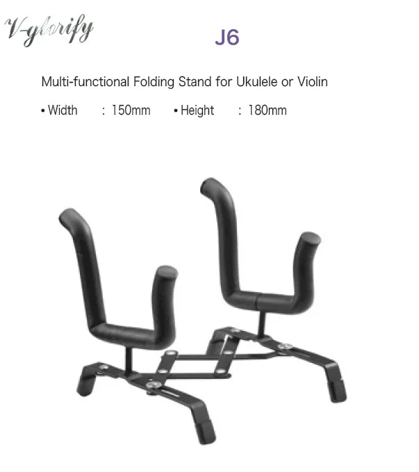 

portable folding stand for Ukulele or Violin stand for J6 guitar