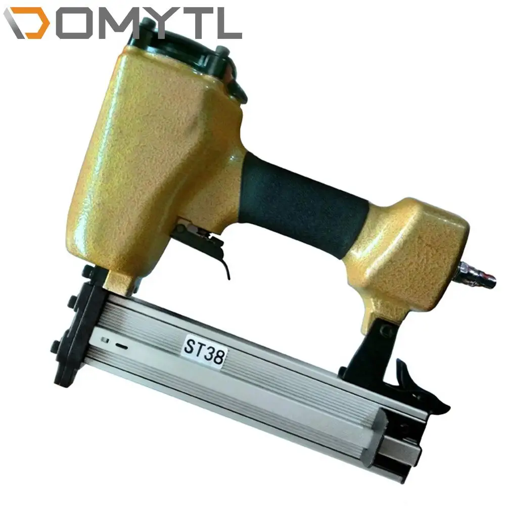 

Pneumatic Nailer ST38 Steel Brad Framing Gun Air Nail Stapler Tool Gauge Nails Wen Roofing Woodworking Decoration Furniture