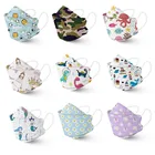 10-100 шт., детский респиратор, 4 слоя