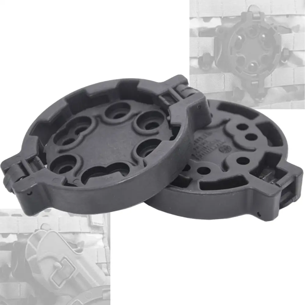 Тактическая вращающаяся на 360 градусов платформа с креплением кобуру Molle