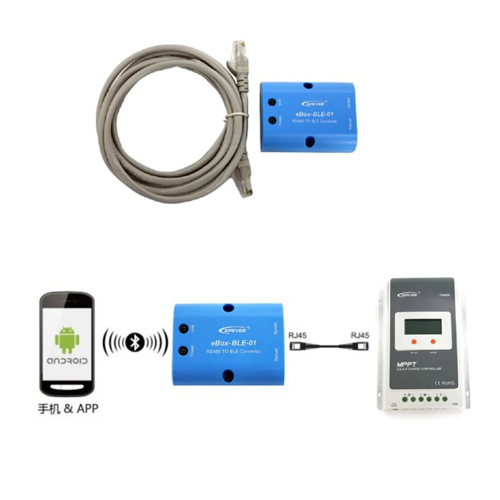 EPever Bluetooth адаптер eBox BLE 01 для трассировщик в Tracer BN TRIRON Экстра серии со слежением за