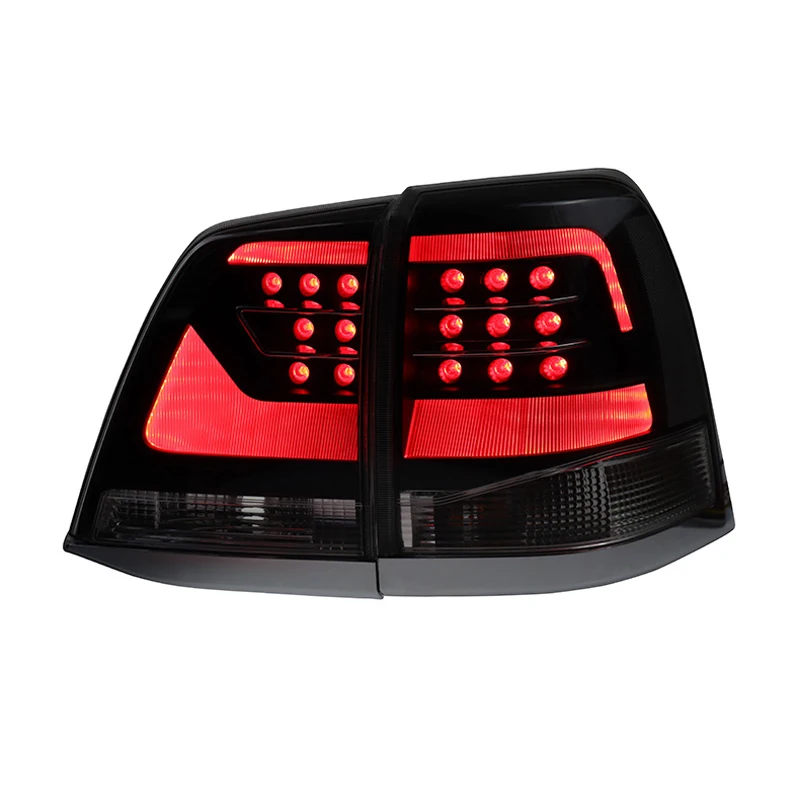 Красный чистый дым белый задний фонарь для TOYOTA LAND CRUISER V8 FJ200 LC200 2008 2009 2010 2011 2012 2013 2014