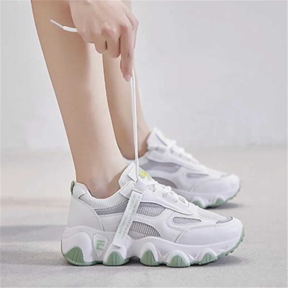 

All-match breathable women's shoes new sports women's height-increasing shoes platform sneakers zapatos de mujer women shoes