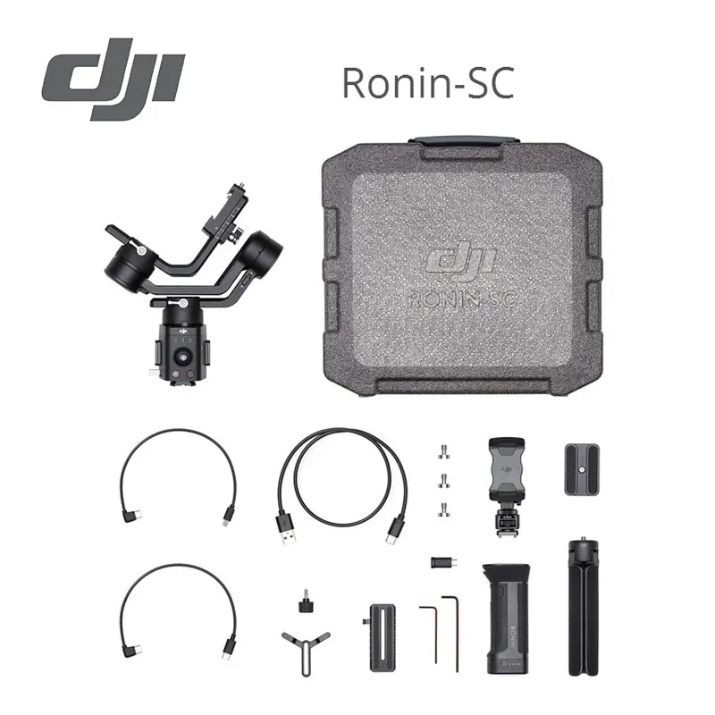 DJI Ronin SC Pro комбо 3-осевой стабилизатор беззеркальных камер легкий дизайн превосходное стабилизации и бренд - Цвет: Ronin SC